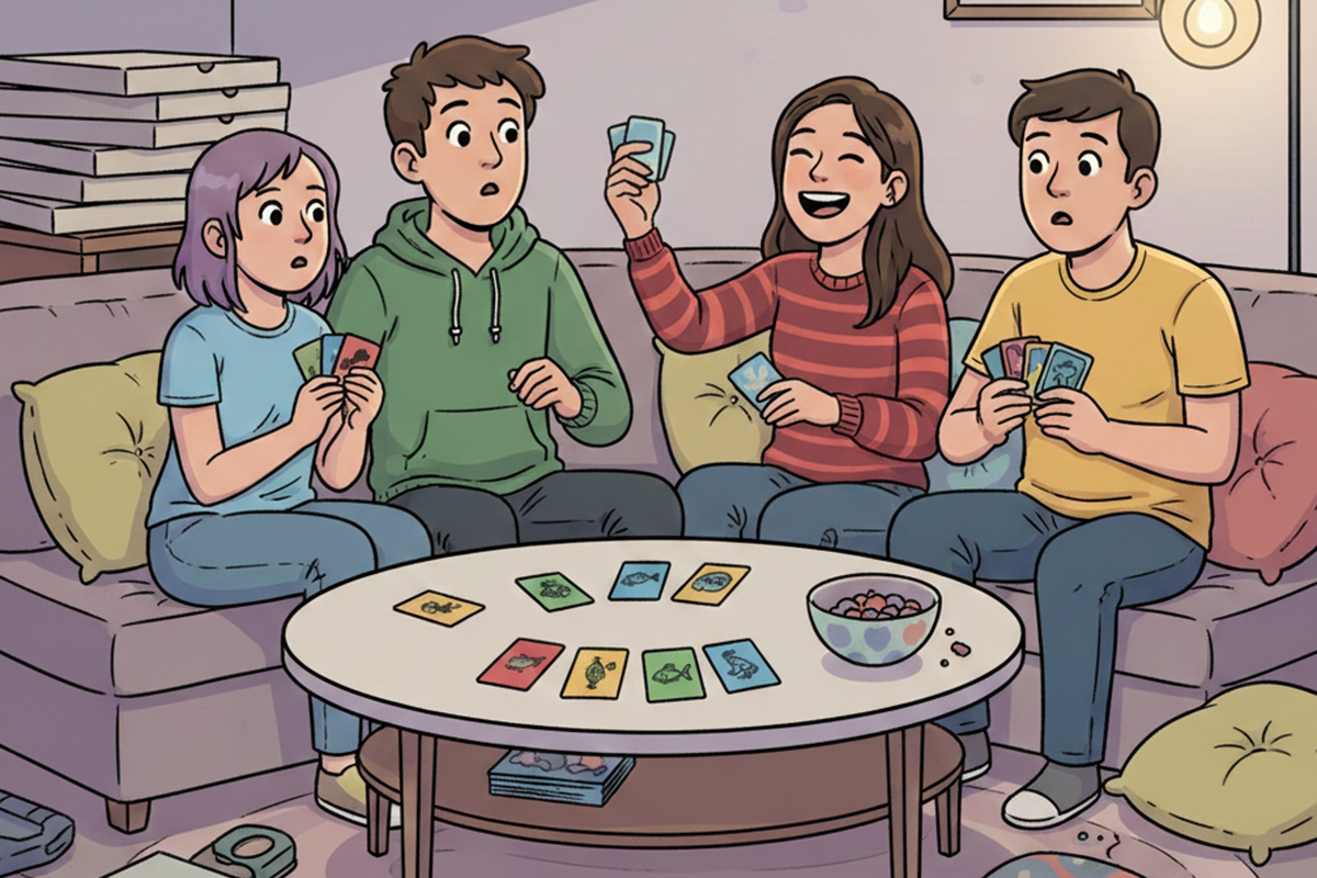 Hopp i Havet (kortspill): Regler, tips og strategi